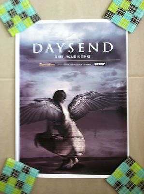 DAYSEND The Warning 2007 Album Promotional POSTER VINTAGE RARE Death Metal 