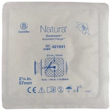 10/Box Convatec 421641 Natura Durahesive Accordion Flange Skin Barrier 2 1/4"