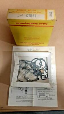 Bosch CTK61 carburetor kit same as Holley 3-707 for Aisan carburetor