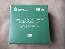 2020 The Tower of London Coin Collection Royal Mint £5 Silver Proof Coin