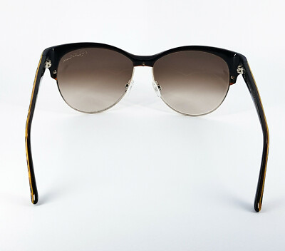 Roberto Cavalli Leopard Tortoise Sunglasses Ladies Melograno  display picture 1