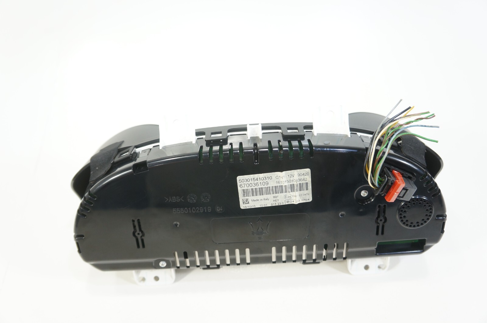 14-2017 maserati ghibli speedometer odometer instrument cluster gauge assembly