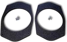 1 Pair - Universal Speaker Adapters 6"X9" 6X9 to 6 1/2" 6.5" - SPKBRK001