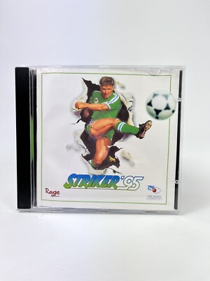 Striker '95 (Rage/Time Warner) Retro Spiel CD-ROM für IBM und Windows ohne Kratzer