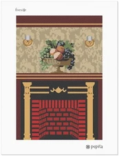 Fireside Needlepoint Canvas (Home)