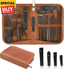 Manicure Set Professional Nail Clipper Kit-26 Pieces Stainless Steel Manicure Ki