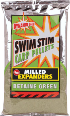 Dynamite Baits Swim Stim Milled Expanders Betaine Green 750g Carp Fishing Bait