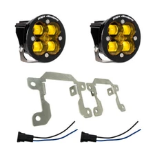 Baja Designs 448033 for 2019+ Ram 2500/3500 Big Horn Fog Pocket Kit - Amber