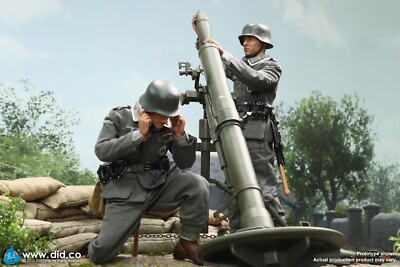DID 1/6 Scale WWII German 12cm Granatwerfer42 Mortar Green  E60074G SAle Mib 
