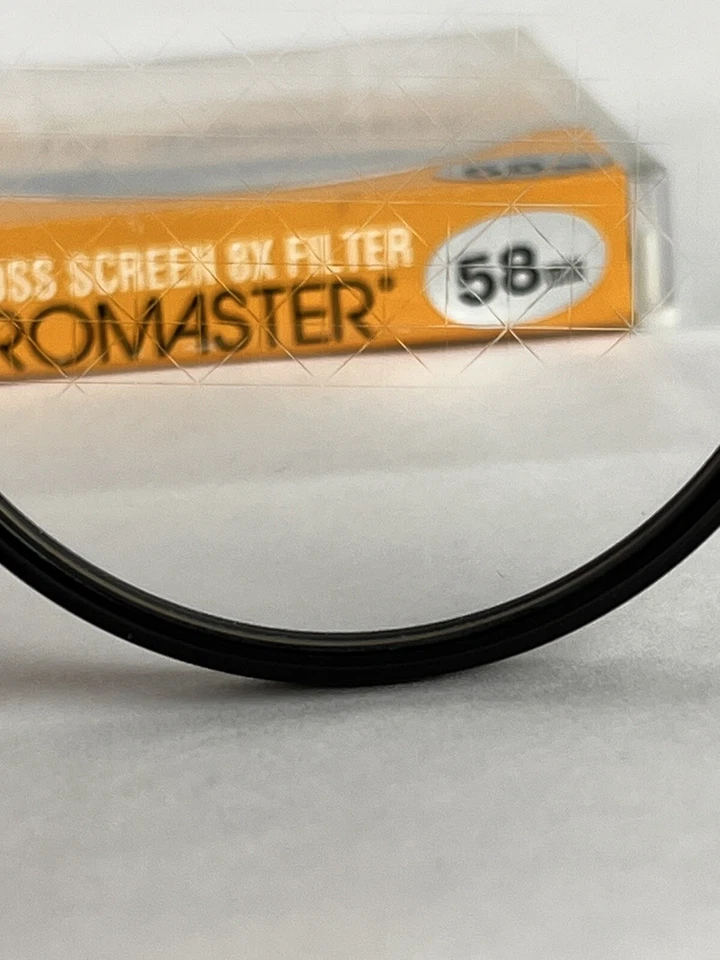 Promaster  58mm Cross Screen 8x & Hoya Cir-Polarizing Filters w/ Cases - Image 3 of 4