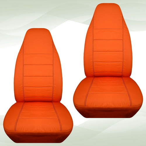 Front set car seat covers fits Fiat 124 Spider Roadster 2017 to 2020 Nice Colors - Picture 17 of 21