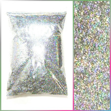 1 Lb 454g Holographic Silver Jewels .025 Large Metal Flake - Paint Additive