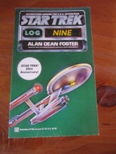 BOOK S/C STAR TREK LOG NINE  1991   GREAT  ** MUST SEE *