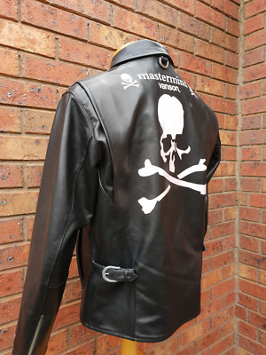 NEW AUTHENTIC Mastermind x Vanson Leather Jacket. Made in USA