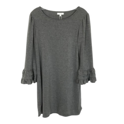 NWT Womens Size Medium Max Studio Bell Sleeve Knee-Length Jersey Shift Dress NEW