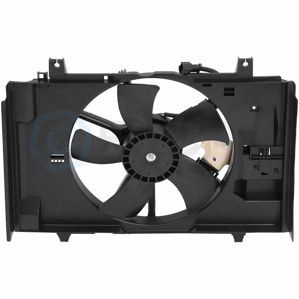 Conjunto de ventilador de refrigeración del radiador para Nissan Versa 2007 2008 2009 2010 2011 2012 Foto 2 de 4