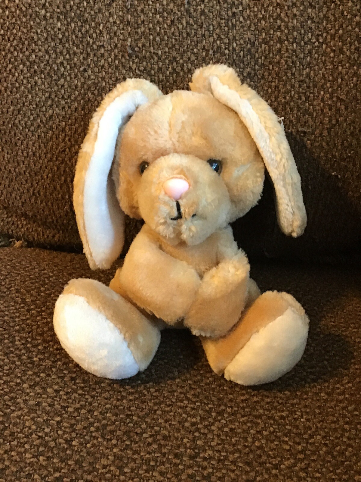 Vintage APPLAUSE Wallace Berrie BUNNY Rabbit 1981 Floppy Ears PLUSH 7 ...