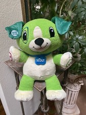 LeapFrog My Pal Scout Green Talks Music Light Works Dog Plush Interactive Wyatt