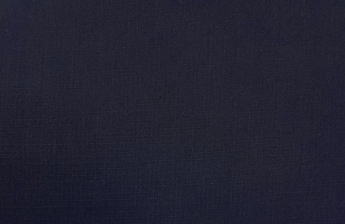 DARK NAVY BLUE NY/CO RIPSTOP Military Spec Apparel FABRIC BY 1/2