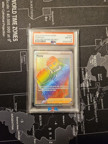 Peony graded PSA 8 for sale on eBay