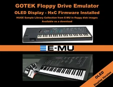 Floppy Drive Emulator OLED DISPLAY FlashFloppy  Firmware - E-MU EMAX I & II emu