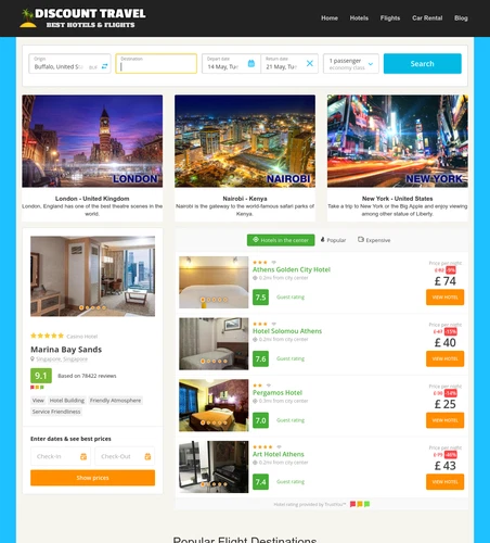 Hotel and Travel Website Business For Sale - Tap Into a Profitable Industry