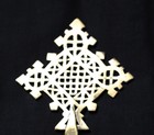 Ethiopian Orthodox Coptic Christian Golden Priests Blessing Cross, Home Decor — photo 2