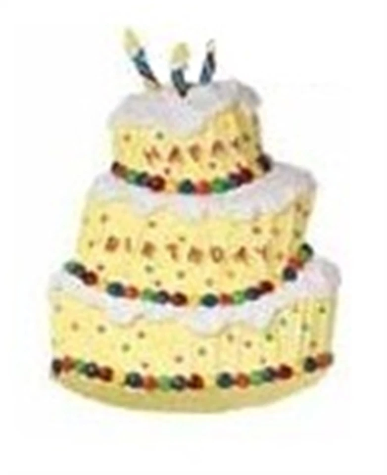 Wilton Topsy Turvy Form: Happy Birthday: Aluminium-Backform Mit 3 Schichten - Bild 4 von 4