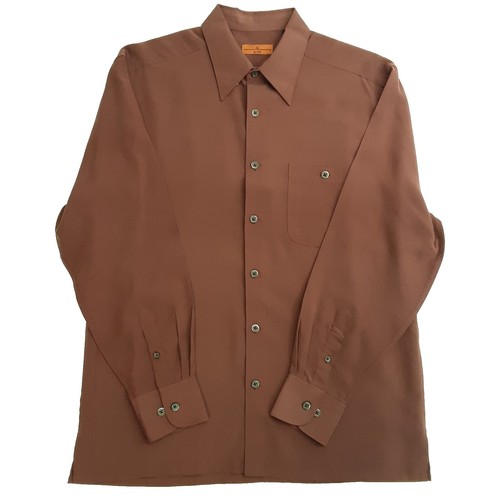 axis dress shirts Axis 6A Button Up Shirt Mens Size M Pocket Long Sleeve Work Casual