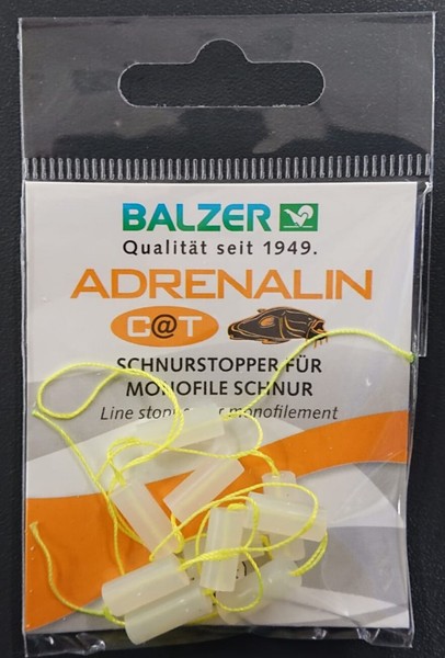 Balzer Adrenalin Cat Schnurstopper Transparent Gummistopper Fixieren Von U Posen-image