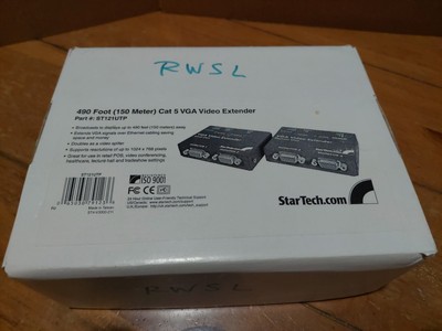 StarTech 490ft. Cat 5 VGA Video Extender Remote Unit