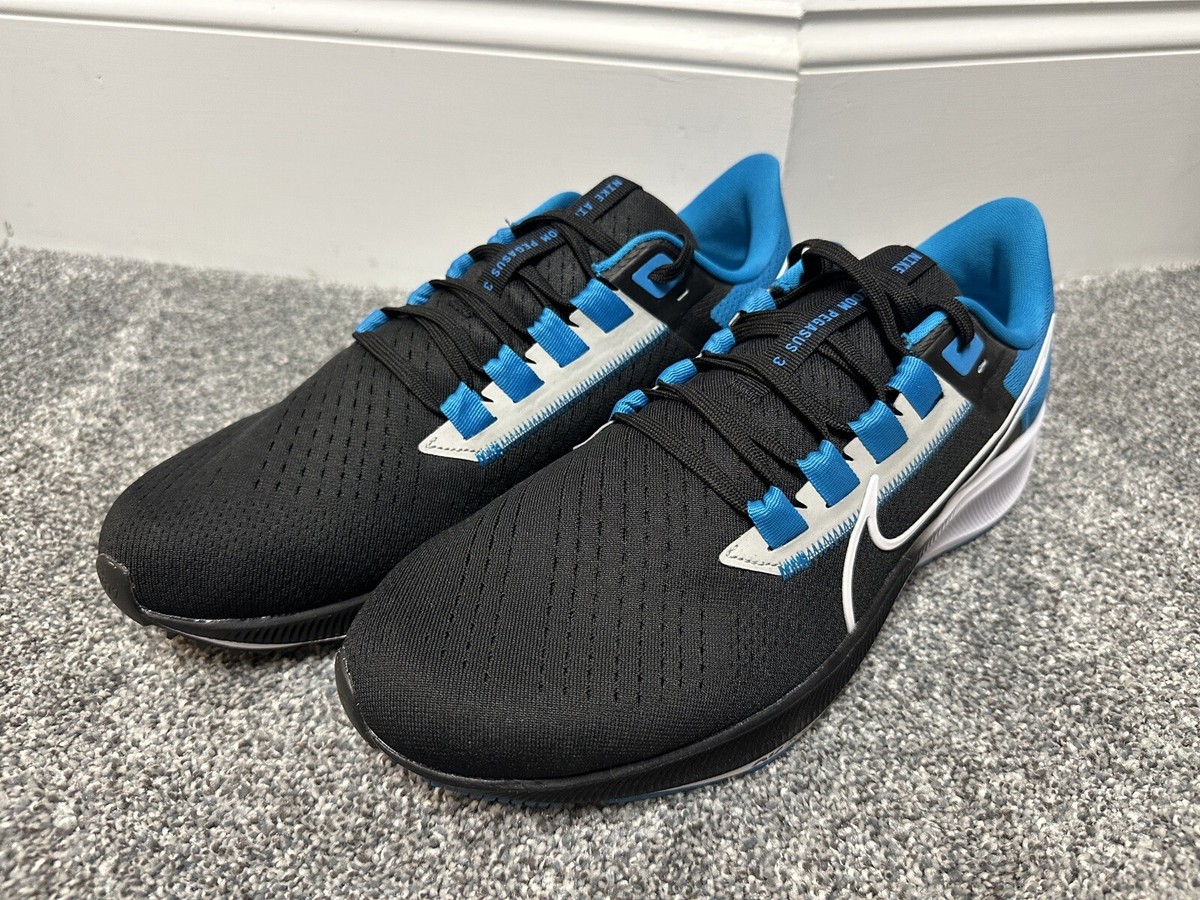 NEW 2021 Carolina Panthers Nike NFL Air Zoom Pegasus 38 Men's Running Shoe 