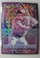 2021 Chronicles Jarred Kelenic RC Rookie Purple Velocity Prizm Overdrive #7 SP