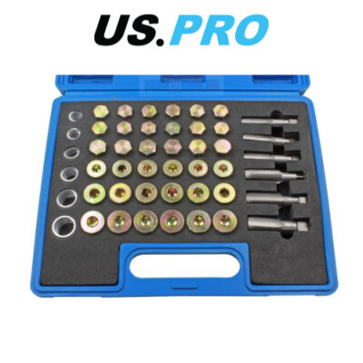 US PRO Tools 114 STCK. Ölablauf Sumpf Stecker/Getriebe Gewinde Reparatur Werkzeug Kit - 3008