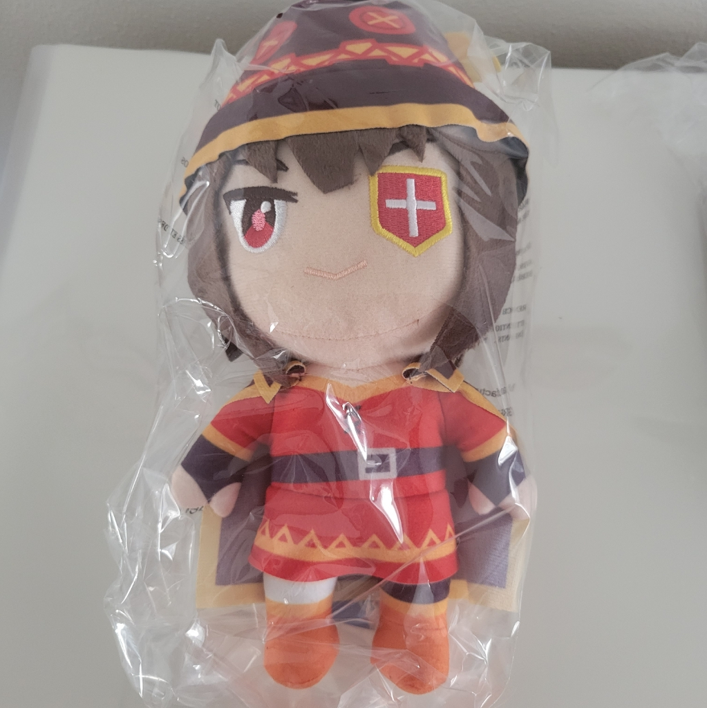 Megumin Merch Dock Lines Konosuba Megumin 8-Inch Collectible Plush Toy - Official ...