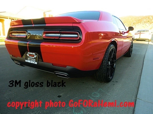 FITS Dodge Challenger 2015 to 2024 Racing Stripe 10" Vinyl Graphic Decal 36 FEET - Image 2 of 4