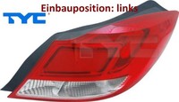 Tyc 11-11800-11-2 Heckleuchte Links RüCklicht Hecklicht RüCkleuchte FüR Opel
