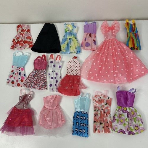 Barbie Doll Dress Lot Floral Dress Tulle