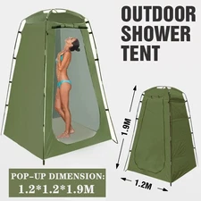 Camping Shower Tent, Portable Dressing Changing Room Privacy Shelter For Outdoor