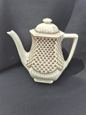 William Adams "Sharon" Ironstone Coffee Pot, Vintage