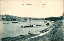 77 CHARTRETTES old postcard [DTZ-13018]