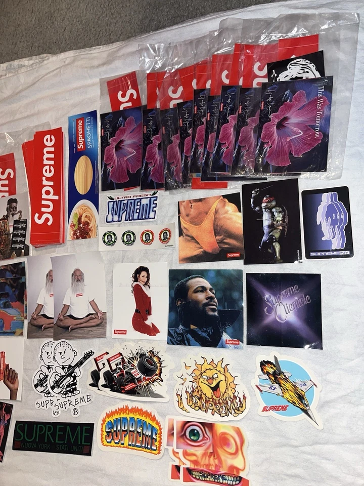 106 Supreme Sticker Pack 2020-22’ Yohji Yamamoto Marvin turtles Mariah Mlk - Image 3 of 4