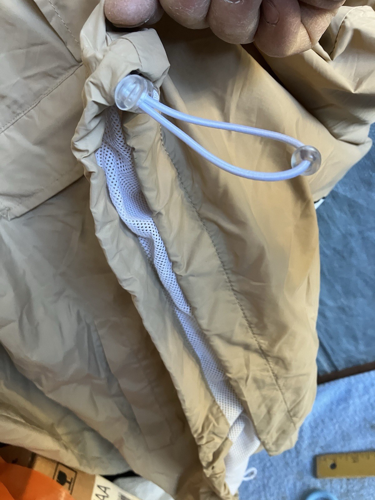 Ripndip Beige Half Zip Button Jacket M - image 5