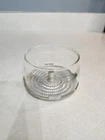 VINTAGE PYREX FLAMEWARE 4-6 CUP COFFEE PARTS BASKET BOTTOM STAINER