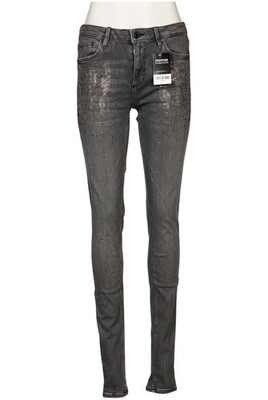 QS by s.Oliver Jeans Damen Hose Denim Jeanshose Gr. 38 Baumwolle Grau #vjfd5kp