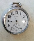 ​Antique 1892 Waltham Appleton Tracy & Co. Pocket Watch - 18s - Working Well