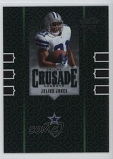 2005 Leaf Rookies & Stars Crusade Green 4/750 Julius Jones #C-14 1cx3