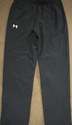 Under Armour Youth XL Hockey Track Pants Elastic Waist Zip Leg