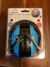 Walker's Folding Kid/Baby Muff Blue Adjustable Headband Comfortable- GWP-FKDM-BL