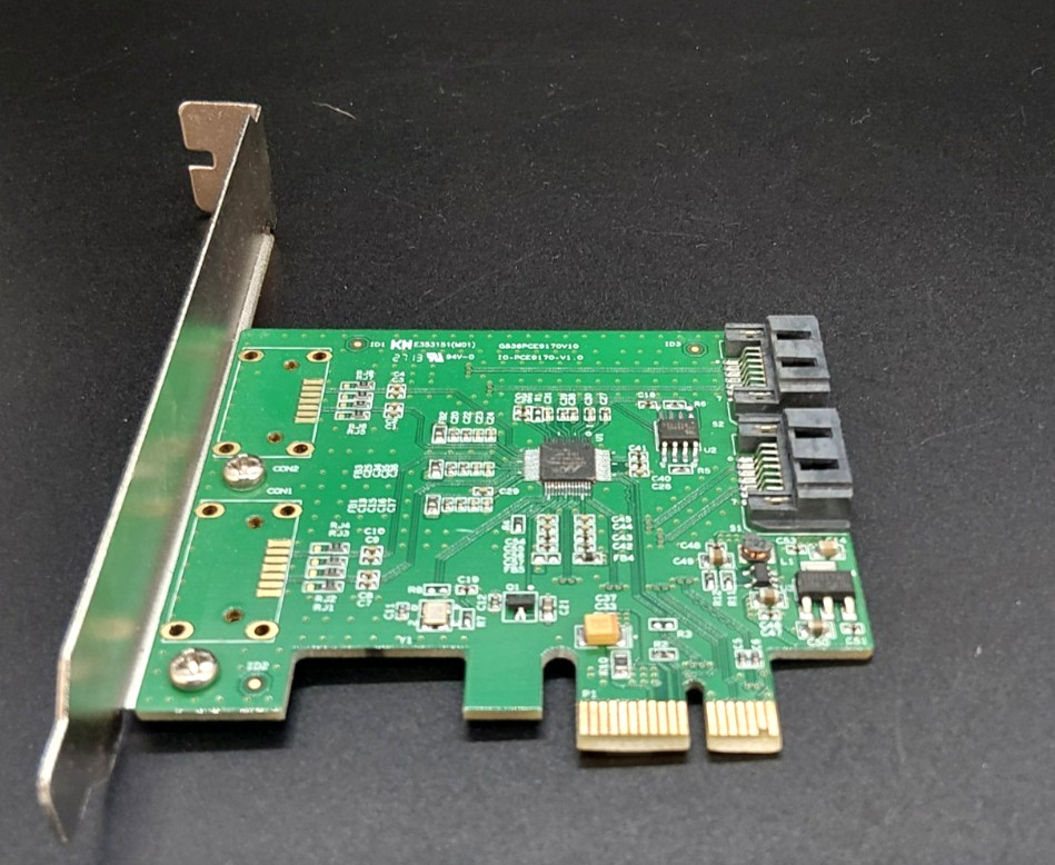 PCIe PCI Express to SATA3.0 2-Port SATA III 6G Expansion Controller Adapter Card